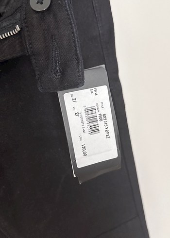 Armani Siyah Kot Pantolon - Görsel 2