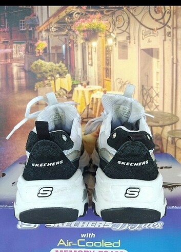 37,5 Beden beyaz Renk Orjinal Skechers D'Lites Kadın Spor Ayakkabı 