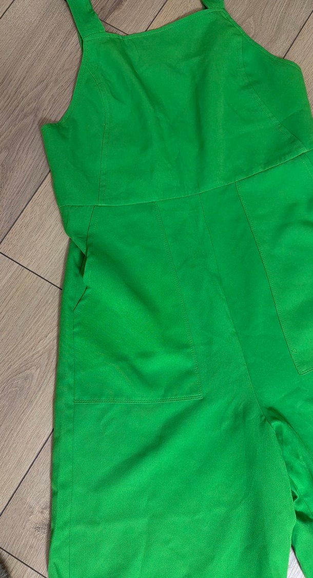 Yeşil Midi Kadın Tulum - Görsel 2