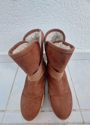 38 Beden camel Renk BOt Ugg