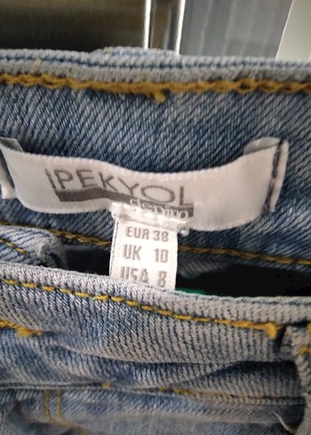 İPEKYOL MARKA 38 BEDEN KOT PANTOLON - Görsel 4