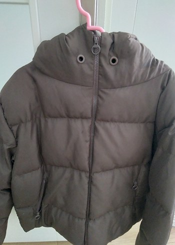 M BEDEN KAHVERENGİ OVERSİZE KIŞLIK MONT - Görsel 4