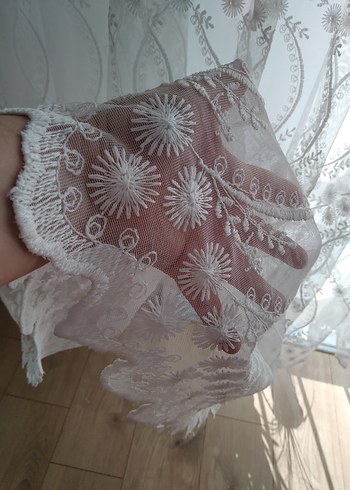 2.45*2.43cm EBATINDA TÜL PERDE - Görsel 7