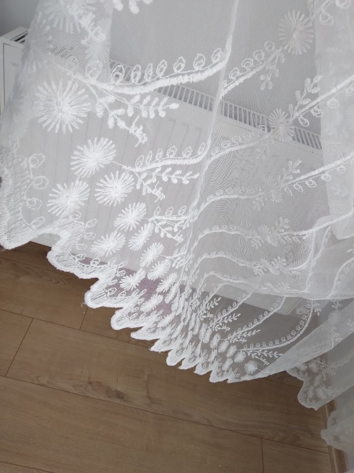 2.45*2.43cm EBATINDA TÜL PERDE - Görsel 5