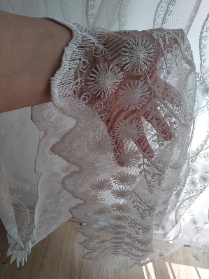 2.45*2.43cm EBATINDA TÜL PERDE - Görsel 3