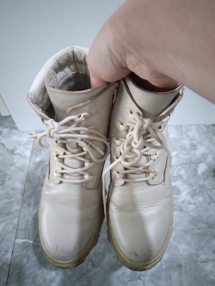 GREYDER MARKA 38 NUMARA KREM RENK BOT - Görsel 3