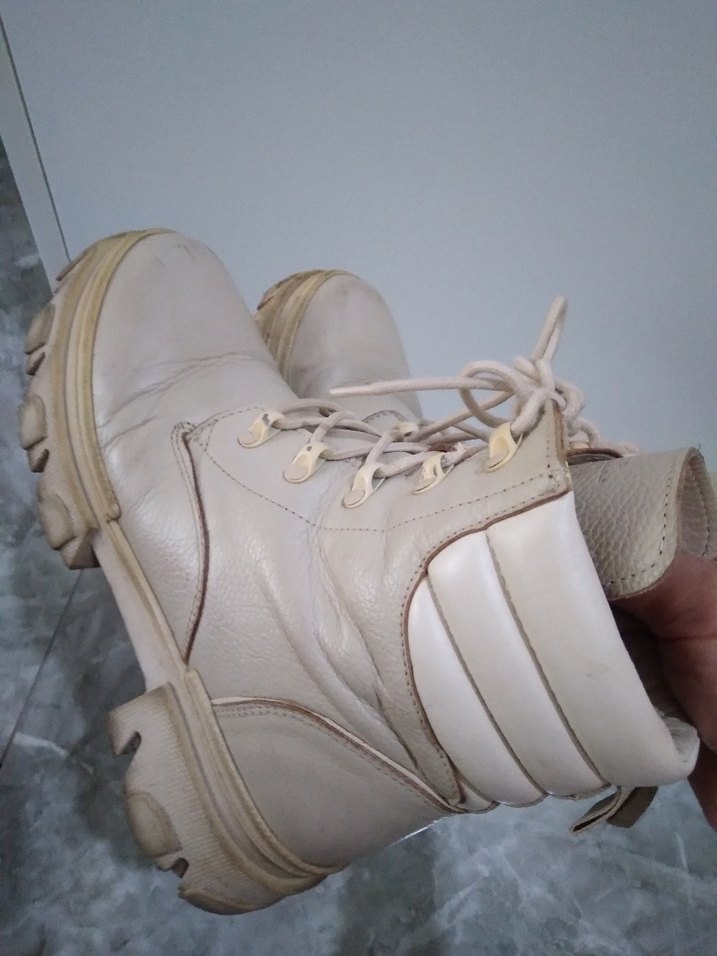 GREYDER MARKA 38 NUMARA KREM RENK BOT - Görsel 2