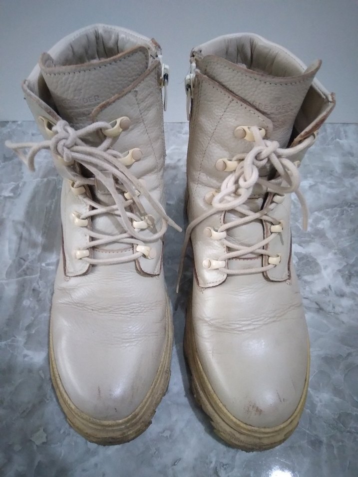 GREYDER MARKA 38 NUMARA KREM RENK BOT - Görsel 5