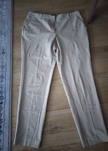 MANGO MARKA BEJ RENK PANTOLON - Görsel 2