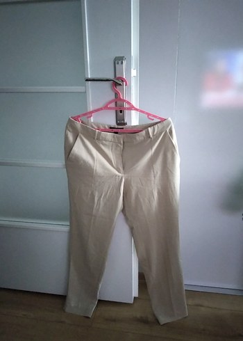 MANGO MARKA BEJ RENK PANTOLON - Görsel 4