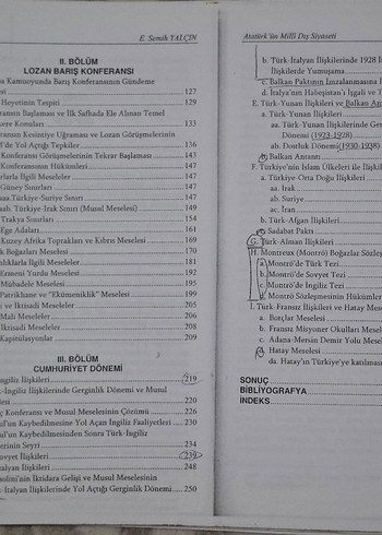 Atatürk'ün Milli Dış Siyaseti Kitabı fotokopisi - Görsel 2
