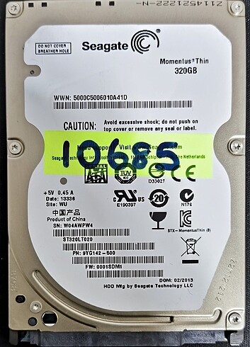 SEAGATE 2.5