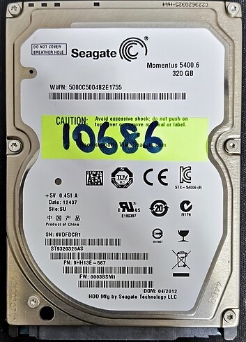 SEAGATE 2.5