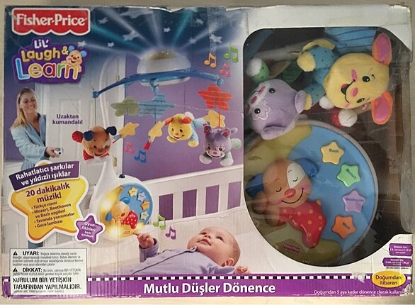 Fisher Price Fisher Price Mutlu Düşler Dönence