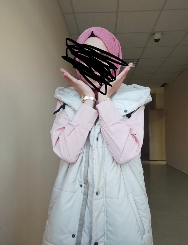 Uzun, Gevşek Kesim Triko Kadın Kaban #şişme mont # yelek - Görsel 5