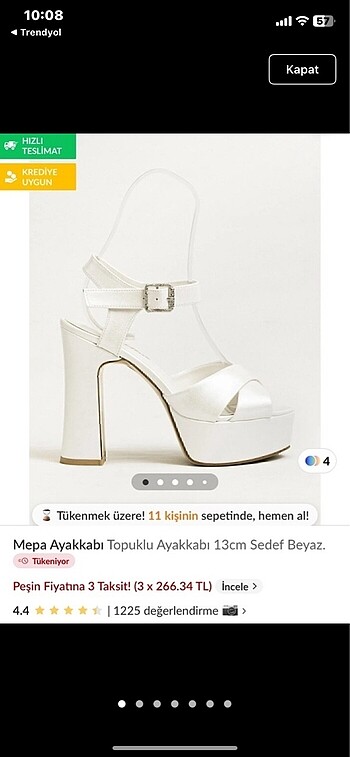 Topuklu ayakkabı #gelinlikayakkabısı