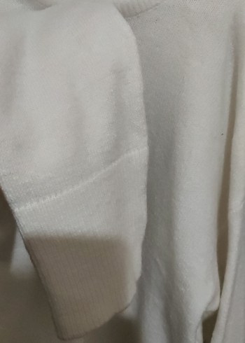 Beyaz Kadın Triko Kazak - Görsel 4