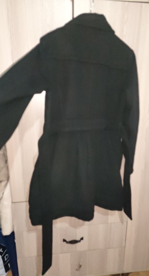 Siyah Uzun Kemerli Kaban - Görsel 5