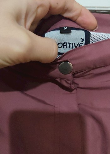 Bordo Kadın Bol Kesim Kemerli Kumaş Pantolon - Görsel 3