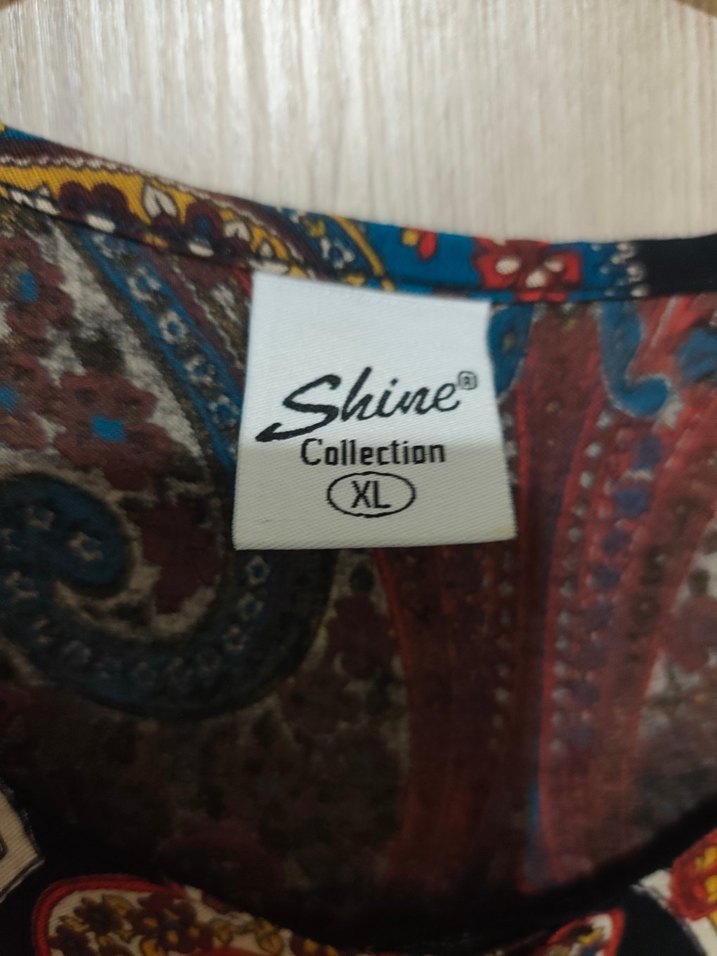 Bohem Çok Renkli Uzun Desenli Elbise - Görsel 3