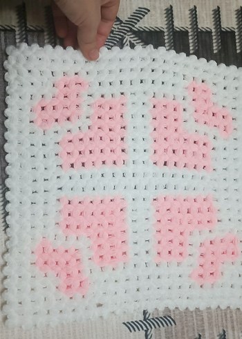 Renkli Örgü Banyo Süngeri - Görsel 15