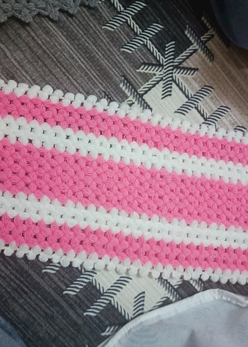 Renkli Örgü Banyo Süngeri - Görsel 6