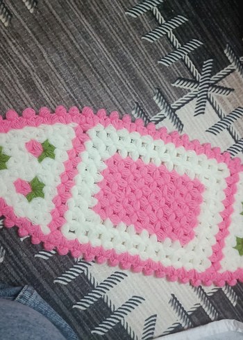 Renkli Örgü Banyo Süngeri - Görsel 7