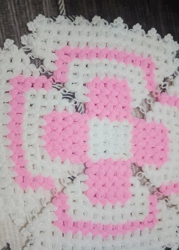 Renkli Örgü Banyo Süngeri - Görsel 13