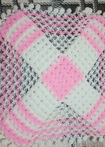 Renkli Örgü Banyo Süngeri - Görsel 10