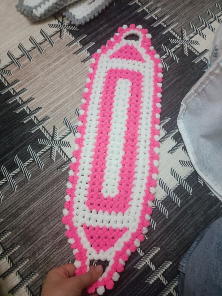 Renkli Örgü Banyo Süngeri - Görsel 4