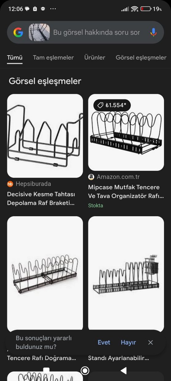 Gri Metal Dolap Düzenleyici - Görsel 3