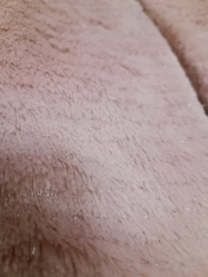 Kız Çocuk Pembe Kürklü Nakışlı Yelek - Görsel 4