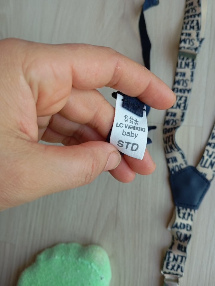 Çocuklar için Çoklu Renkli Deri Askılar ve Kemerler - Görsel 4