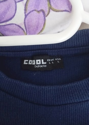 Koyu Mavi Kısa Kollu Midi Elbise - Görsel 5