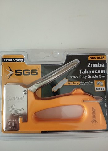 SGS Turuncu Zımba Tabancası Extra Strong - Görsel 2