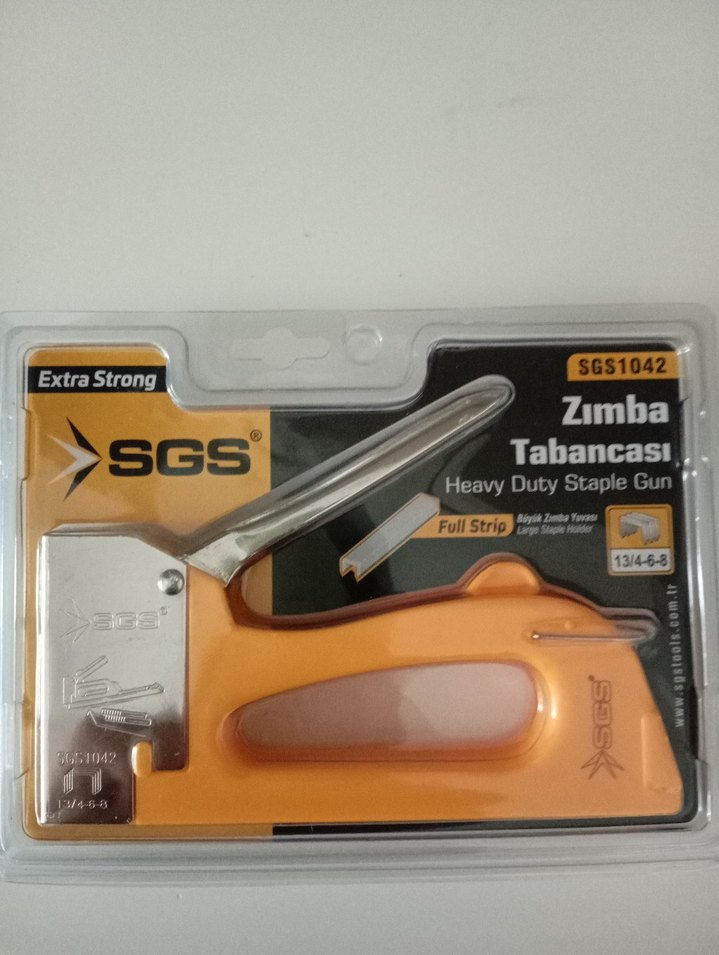 SGS Turuncu Zımba Tabancası Extra Strong - Görsel 3