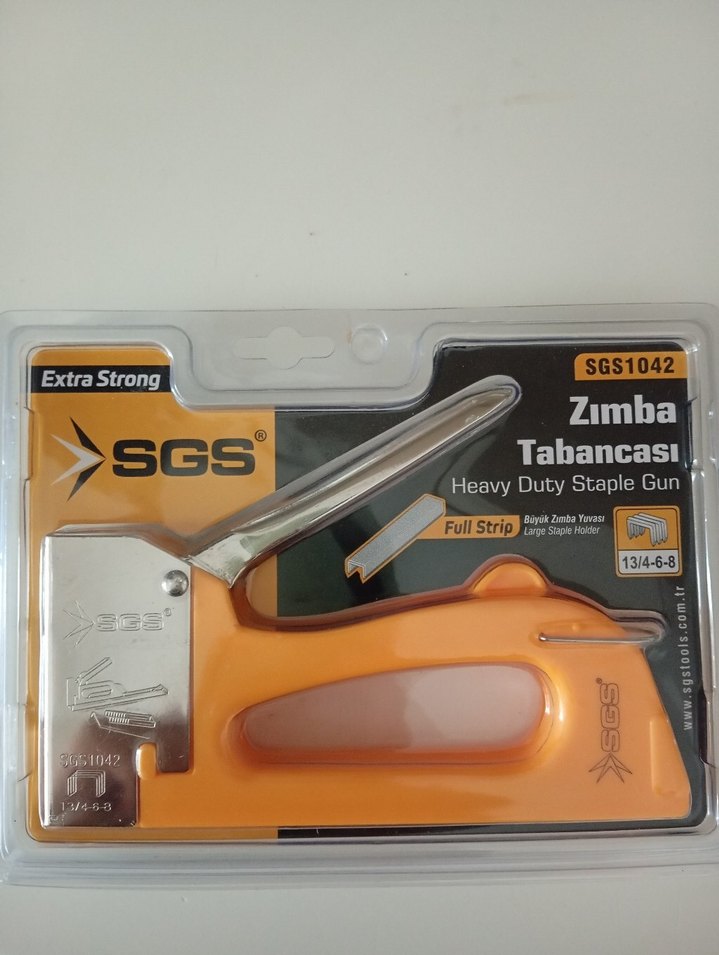 SGS Turuncu Zımba Tabancası Extra Strong - Görsel 2