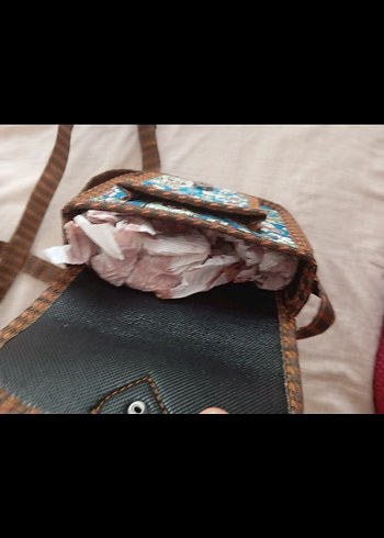 Renkli Baskılı Bohem Kadın Çanta - Görsel 4