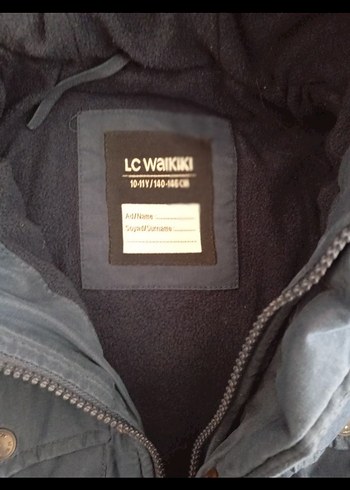 Düğmeli Lacivert Erkek Denim Ceket - Görsel 3