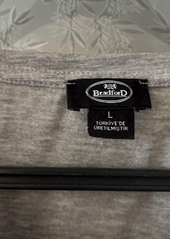 Gri Baskılı Kız Tişörtü, Kısa Kollu - Görsel 2