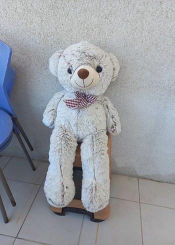 Beden Renk Gri Peluş Ayıcık Oyuncak