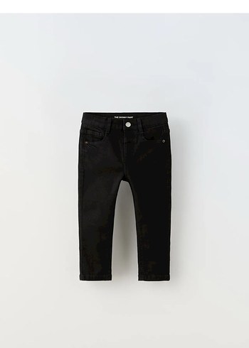 Kız Çocuk Siyah Denim Pantolon