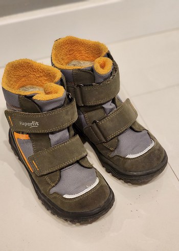 Superfit Erkek Çocuk Gri-Kahverengi Bot
