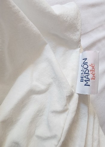 Diğer BELLA MAISON Cocuk Bebek Beyaz Lastikli Çarşaf 80×140