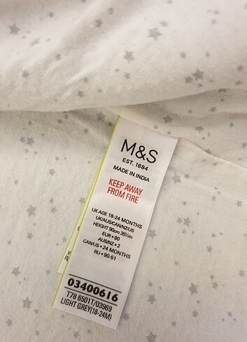 Marks and Spencer  Gri Saf Pamuklu Kapüşonlu Örme Hırka 
 - Görsel 5