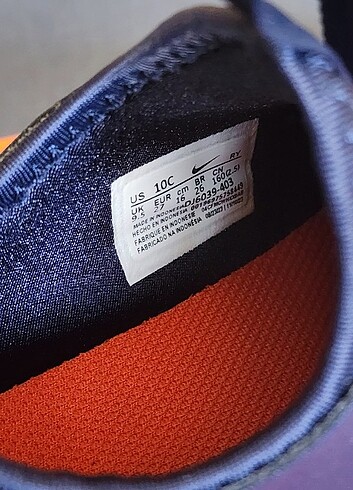 Nike flex runner 2 lacivert spor ayakkabi 26 numara sıfır - Görsel 6