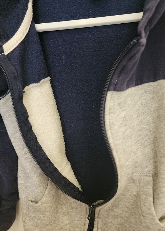 Carter's 5 yas fermuarli sweatshirt - Görsel 2
