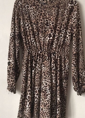 Diğer L Beden Leopar Tunik