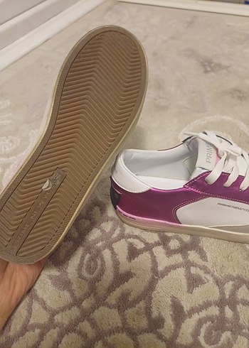 Pembe Platform Topuklu Kadın Spor Ayakkabı - Görsel 4