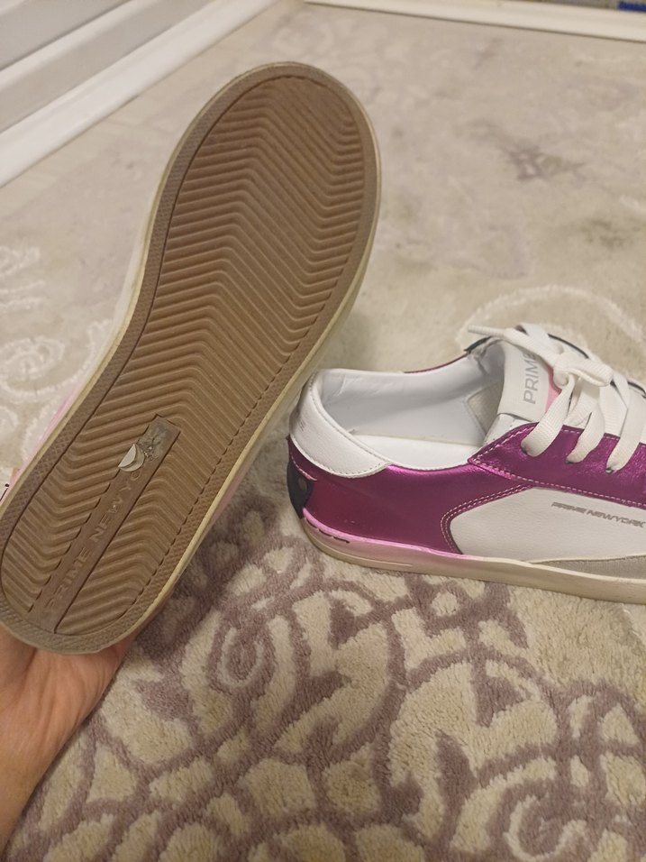 Pembe Platform Topuklu Kadın Spor Ayakkabı - Görsel 4